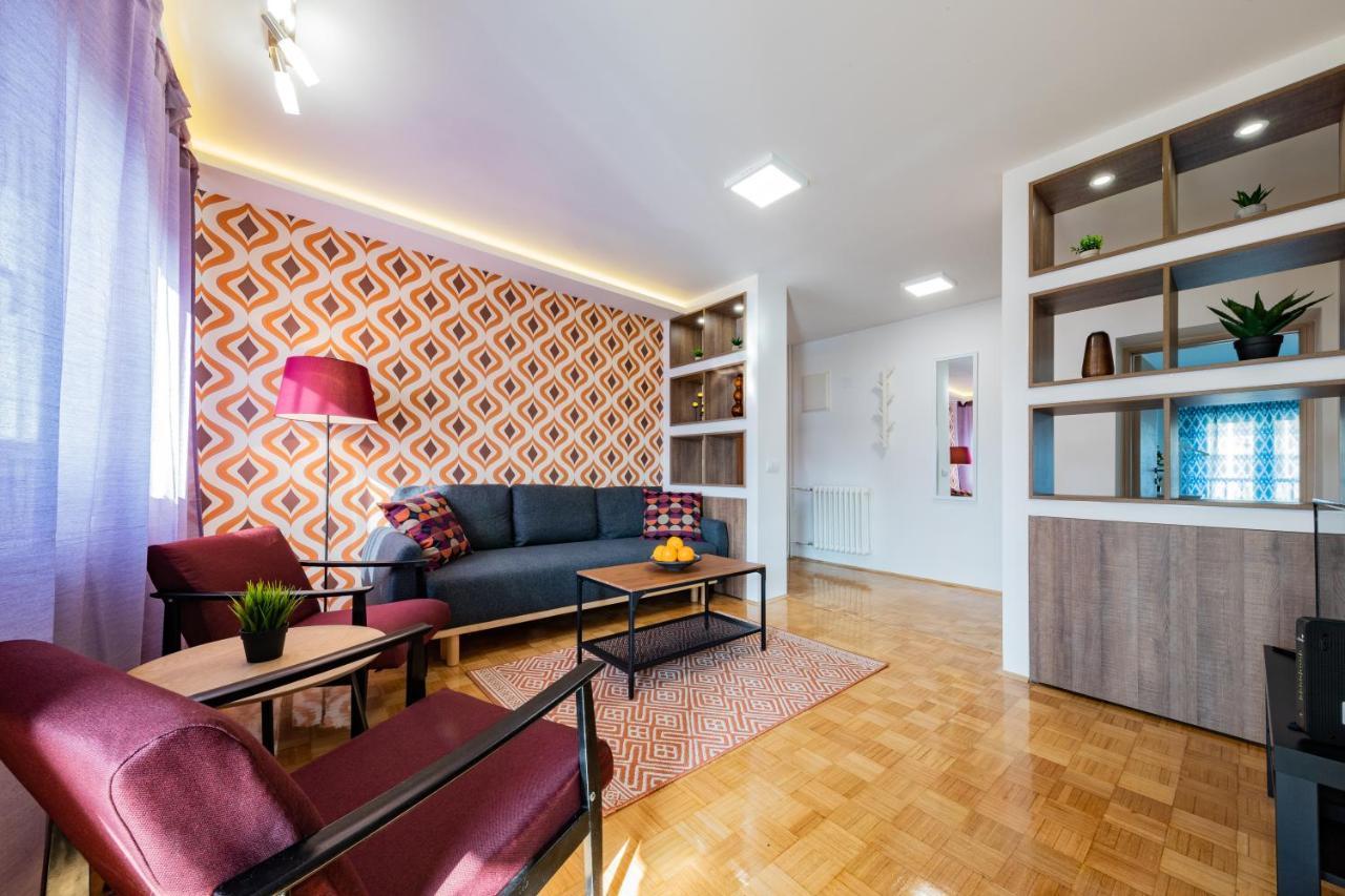 Апартаменты !Promo! Blue Amber Downtown-Free Private Garage-Fast Wi-Fi Нови-Сад Экстерьер фото