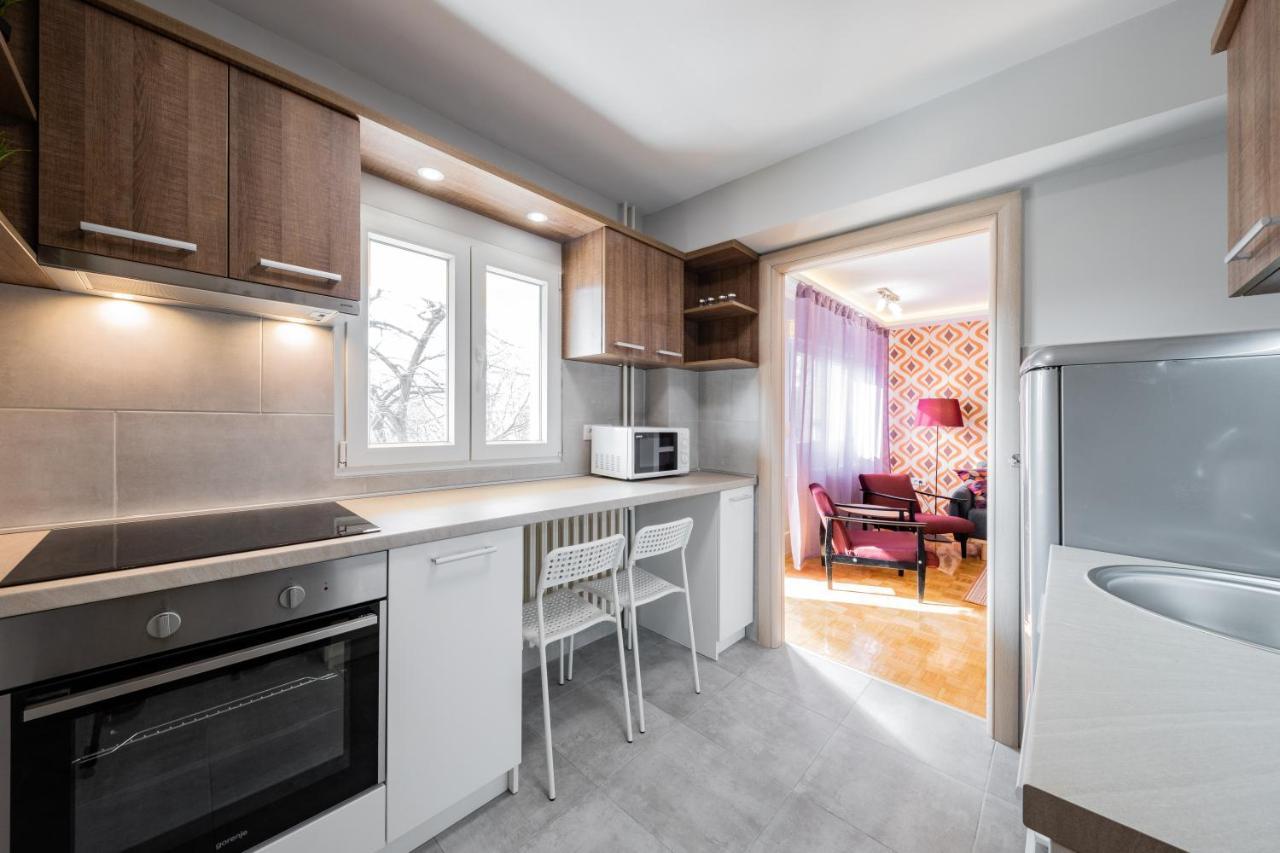 Апартаменты !Promo! Blue Amber Downtown-Free Private Garage-Fast Wi-Fi Нови-Сад Экстерьер фото